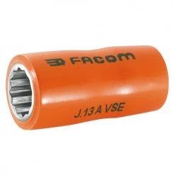 Douilles 3/8" 12 pans isolées 1000 V série VSE Facom J.AVSE