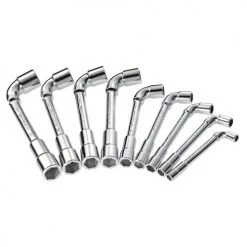 Jeu de 9 clés à pipe débouchées 6 x 6 pans Facom - 75.J9PB