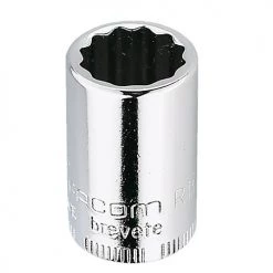 Douilles 1/4" parois fines 12 pans en pouces Facom RB